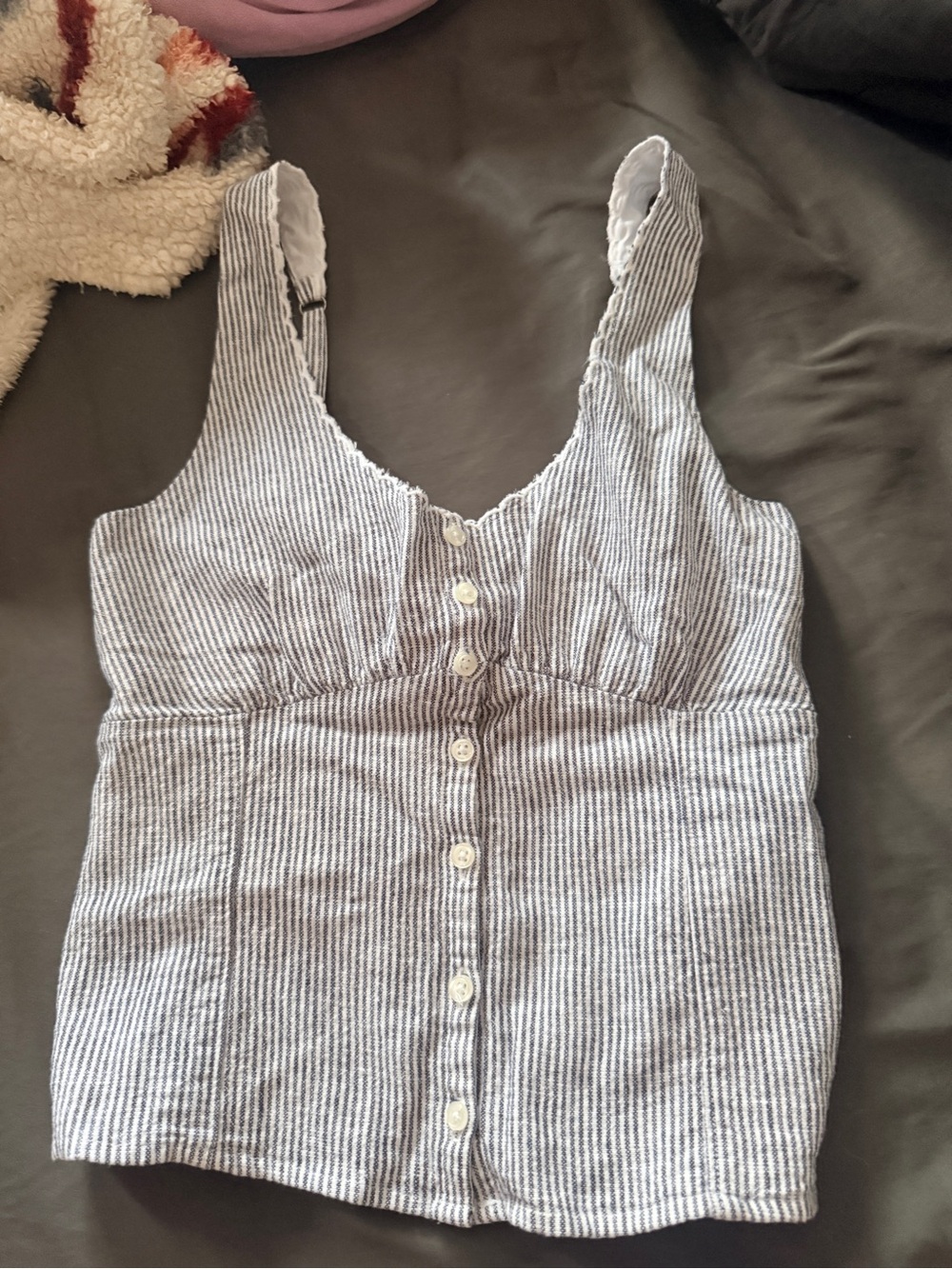 Hollister striped tank